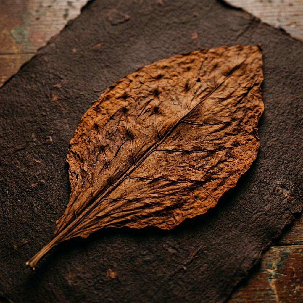 Cured tobacco leaf